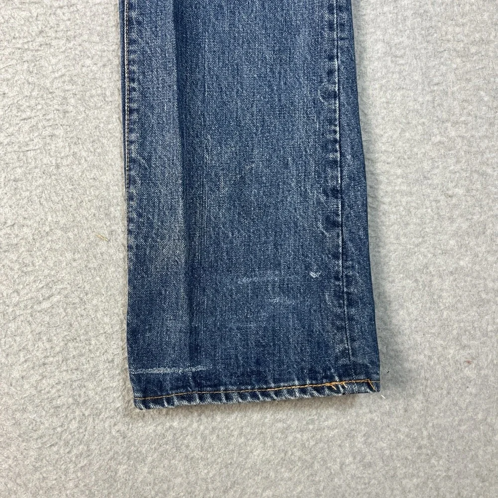 Vintage Levis Jeans Mens 31x26 Blue 517 Bootcut Western Cowboy 70s Talon Denim